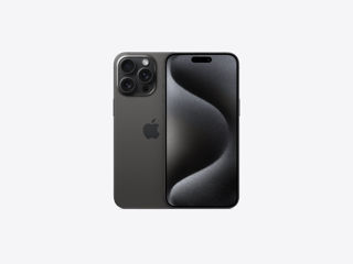 Apple iPhone 15 Pro Max 256Gb Black Titanium - всего 25899 леев!