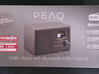 Цифровой Радиоприемник Peaq Pdr170bt Dab+ Radio Bluetooth foto 2