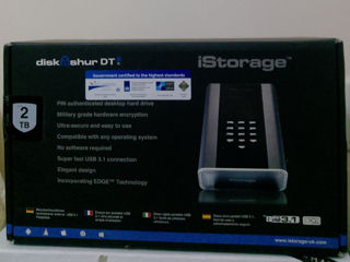 Hard Drive iStorage diskAshur DT2 256-bit 2TB