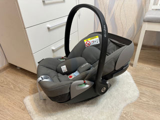 Scoică auto Cybex Cloud T i-Size - Culoare Mirage Grey foto 1