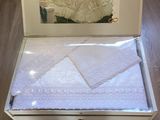 Роскошный набор итальянского постельного белья в подарочном чемодане. foto 2