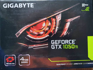 Gigabyte GeForce GTX1050Ti 4gb DDR5 - 1700 лей foto 1