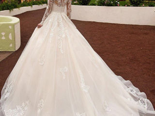 Rochie de mireasă Naviblue Bridal, model anul 2023, mărimea M-L(44) model 16488 Laura, ivory culoare foto 4