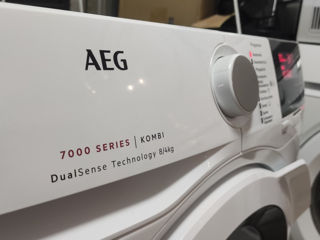 AEG 2in1 - spală și usucă, la 8 kg, din 2020, în stare bună! Garanție și livrare!