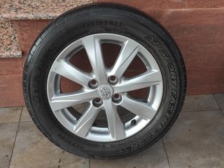 2 cauciucuri vara Cleber - R15x175x65 si 2 vara Dunlop R15x175x65 foto 7