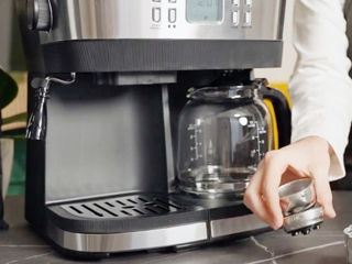 Aparat de cafea 2in1 cu control manual