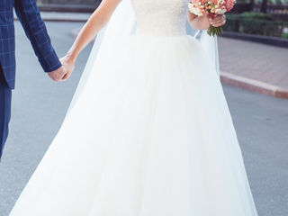 Свадебное платье размер S foto 1