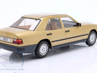 Mercedes Benz W124, BMW E36 și E30 cabriolet la scara 1:18 foto 4