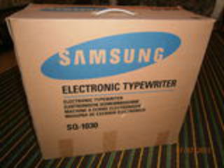 Электрическая печатная машинка Samsung SQ-1030. foto 3