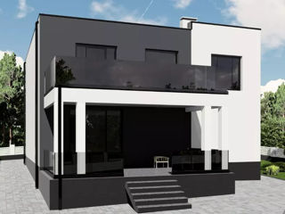 Proiect Hi-tech, stil modern, 2 niveluri, Arhitect/Inginer/Proiecte/Renovare foto 4