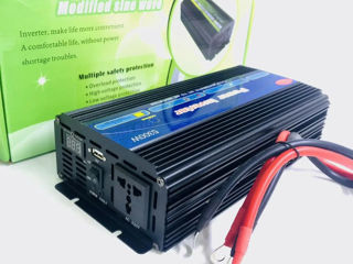 Инвертор  WIMPEX WX 5300W  c 24V на 220 v foto 1