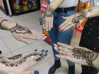 Tatuaje cu henna, mehendi. foto 5