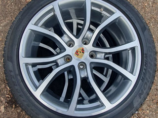 Set r21 Iarnă original Porsche Cayenne Turbo 9Y jante Exclusiv, din două mărimi!! foto 13