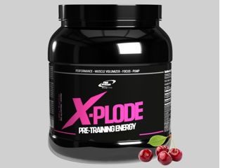 Formulă de pre-antrenament X-Plode, 840 g, Cireșe