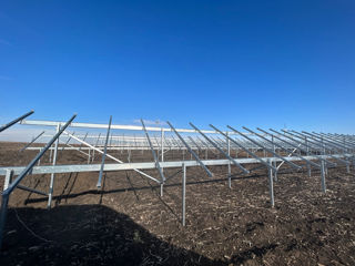 Structură metalica/metal pentru panouri solare la sol/pe acoperis foto 3