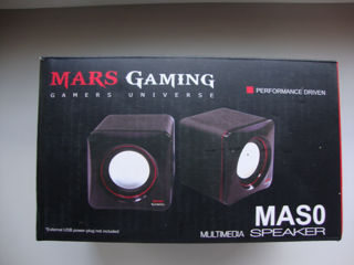 Boxe MARS Gaming MASO, 8W, 4ohmi, NOU, sigilat – 200 lei foto 1