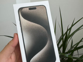 Vind iPhone 15 Pro Max 512Gb Natural Titanium / Sigilat / Neverlock / NOU