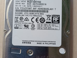 Toshiba 500Gb 2.5