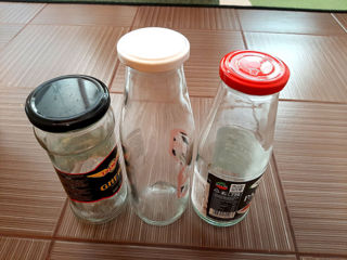 Borcane sticla sticle cu capace borcane plastic bidoane банки бутылки стеклянные пластиковыe тара foto 2