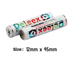 Baterie Deleex AAA 1.2v 1800mAh Ni-Mh 4buc. 340328 foto 2