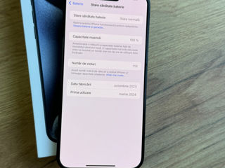 Iphone 15 Pro Max 1TB ca nou ! foto 2
