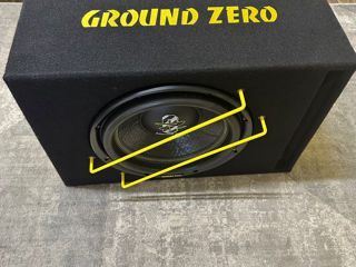 Subwoofer / Автомобильный Сабвуфер/ Ground Zero foto 2