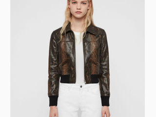 Allsaints кожаная куртка S foto 2