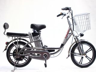 Bicicleta electrica 350w cu portbagaj moale posibil si in rate la 0% comision foto 1