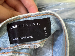 ASOS jeans pale blue / ASOS blugi femei albastru deschis foto 2