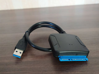 Адаптер, SATA на USB 3.0, новый, доставка foto 2