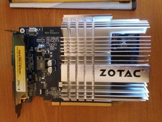 Видеокарта новая Zotac 512 MB, 128 BIT, GDDR2,  новая    600 лей foto 1