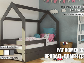 26 моделей детских кроватей из натурального дерева! Свои шоурумы! Доставка по Молдове бесплатно*! foto 3