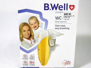 Nazal Aspirator WS-150. Dispozitiv pentru îndepărtarea mucusului din nas. B. Ei bine, Swess AG foto 6