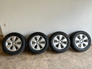 Диски Subaru с шинами Bridgestone + запаска. foto 1