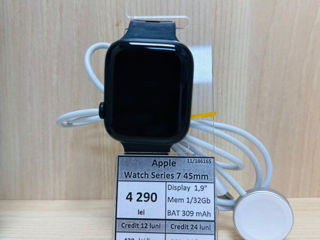 Apple Watch Series 7 (45mm), 4290 lei
