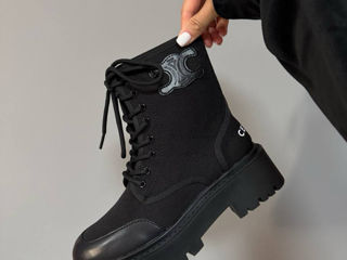 Celine Bulky Laced Up Black Premium foto 8