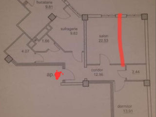 3-х комнатная квартира, 85 м², Центр, Кишинёв фото 9