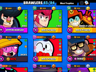 Vand cont de brawl stars 31k trofee,120 de skinuri foto 3