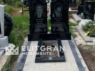 Monumente funerare duble Chisinau, Moldova, modele cu preturi, Elitgran. foto 14