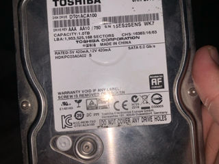 Vînd hardisk toshiba 1tb