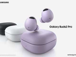 Samsung Galaxy Buds 2 Pro - 130 €. (Black) (White). Гарантия 1 год! Garantie 1 an. foto 2
