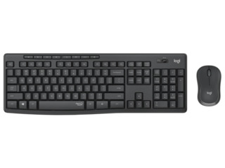 Клавиатура Logitech Desktop MK295 USB Черный + Мышка foto 1
