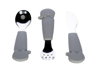 46286 FreeOn Set tacimuri 3 elemente din otel si silicon