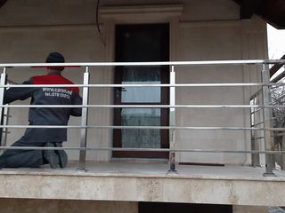 Balustrade din Inox , Stecla , Plexiglas !!! Перила из нержавейки , Cтеклa , Плексигласа foto 2