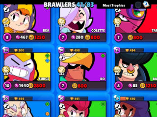 Vând cont de brawl stars foto 5