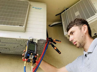 Ремонт кондиционеров. Reparatie aer conditionat. Чистка, Мойка, Заправка фреоном фото 0