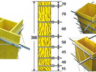 Arenda cofraj pentru coloane 15/45cm inaltimea 3m foto 3