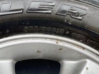 Roata rezerva toyota land cruiser 275/60 R18 foto 2