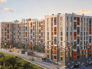 1-rm apt., 39 м², 2/11 fl.