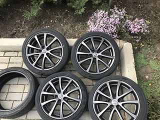 Jante Borbet R17 cu cauciucuri hankook фото 2